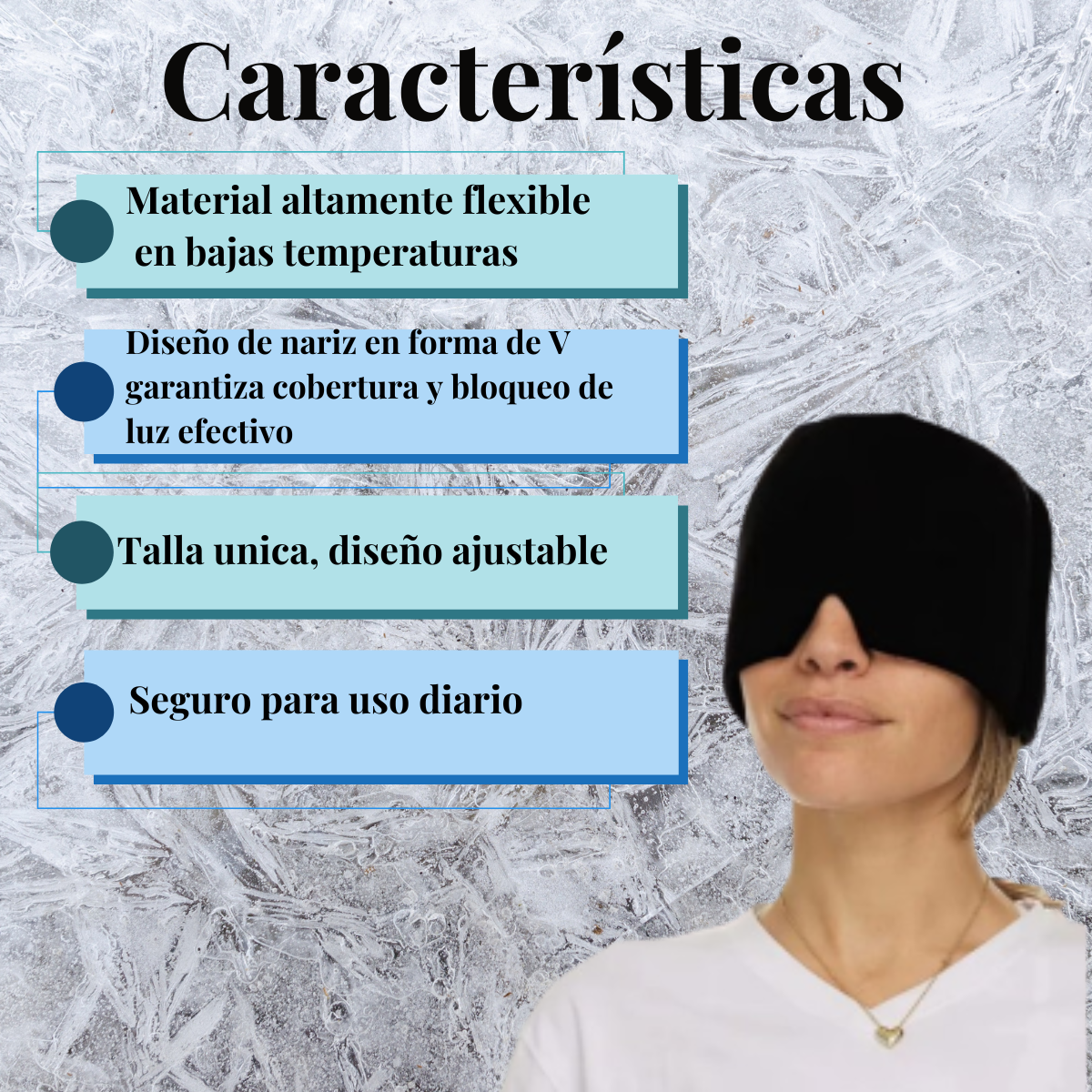 Gorro de compresión ThermoCap 2x1