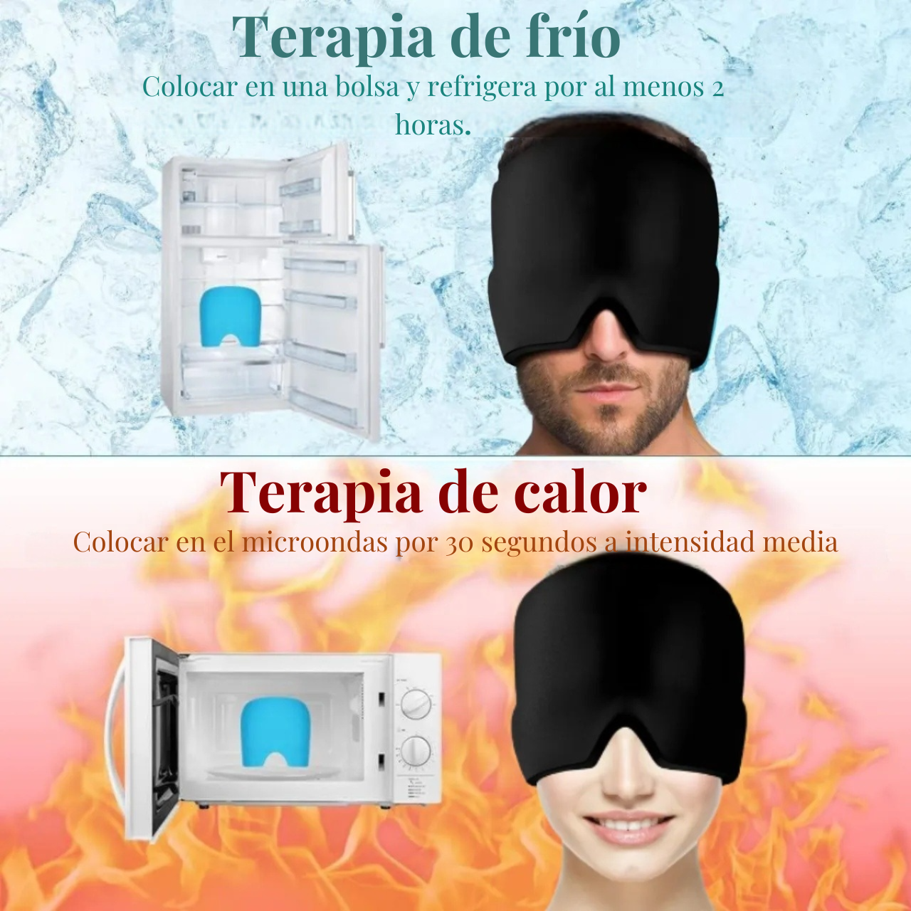 Gorro de compresión ThermoCap 2x1